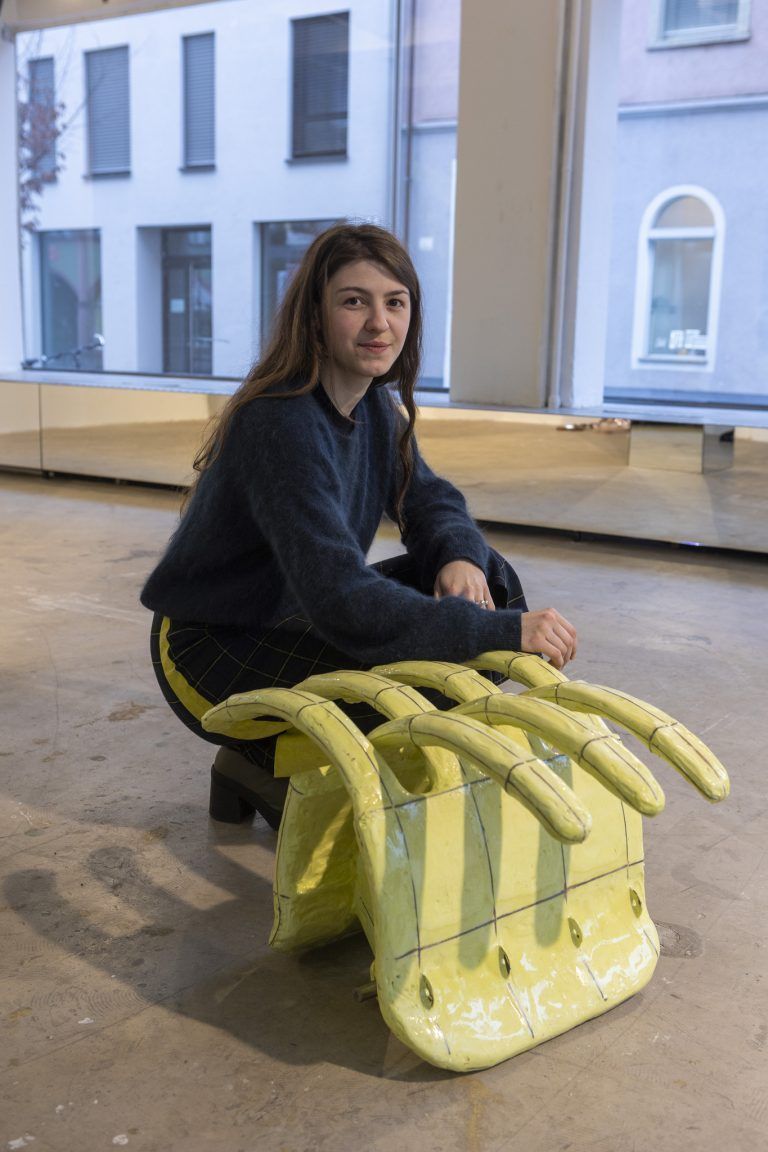 Flora Lechner im DWDS in Bregenz. <span class="copyright">VN/Paulitsch</span>