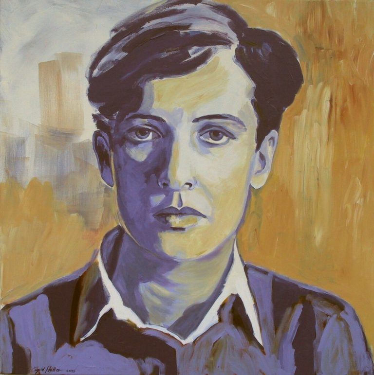Porträt von Annemarie Schwarzenbach. 
