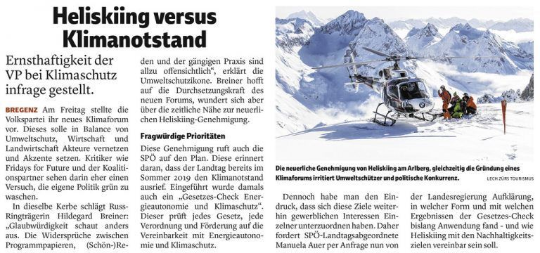 VN-Bericht vom 25. Jänner 2022.