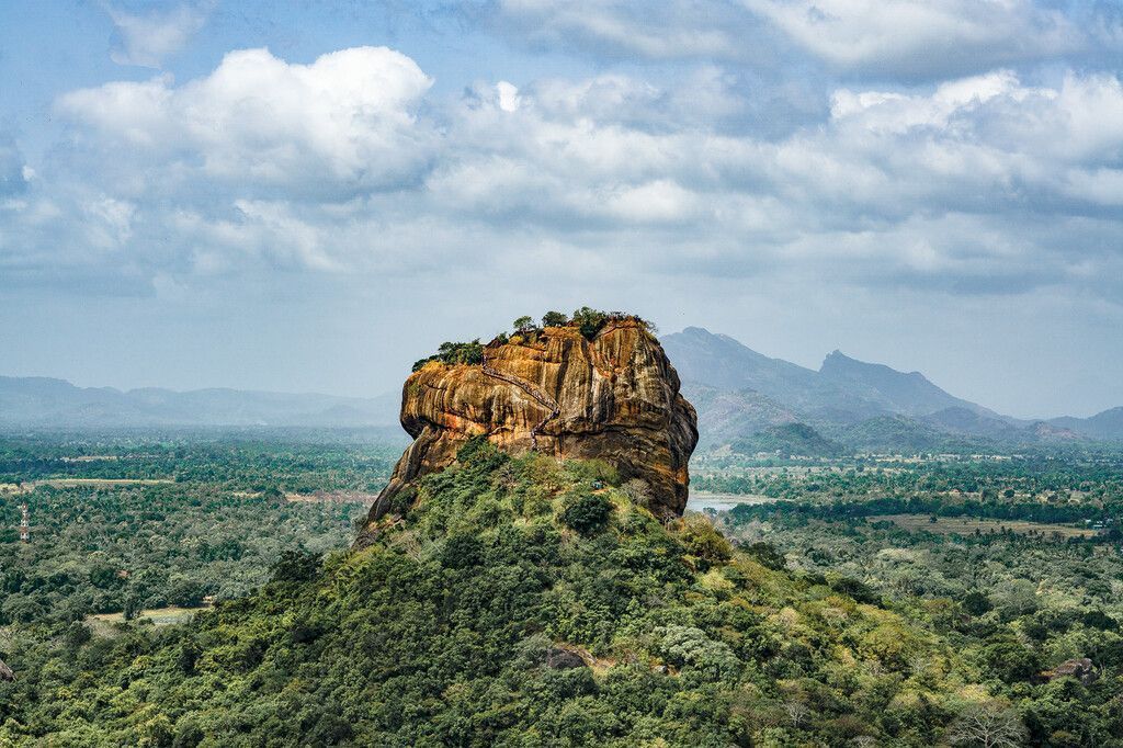 Der Löwenfelsen Sigiriya