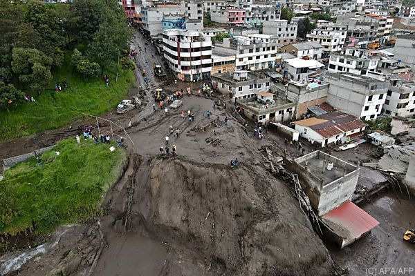 24 Tote bei Überschwemmungen in Ecuadors Hauptstadt Quito