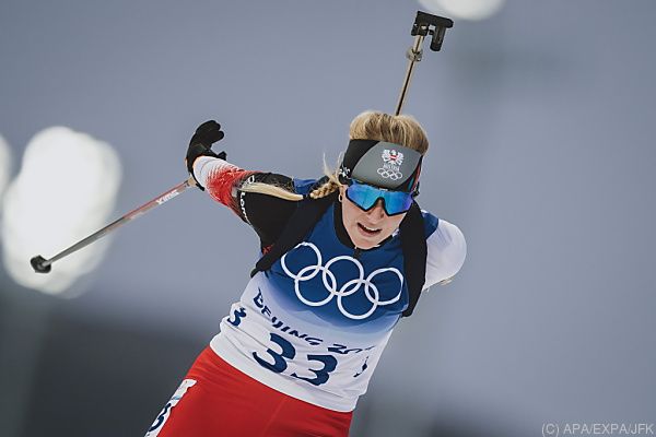 Biathlon-Frauen-Staffel bei Olympia-Premiere auf Platz 9