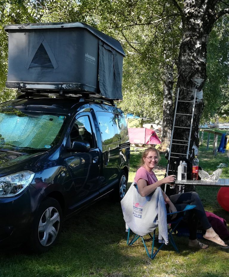 Nicola Moosbrugger liebt Camping und ist deshalb öfter mit Sack und Pack in der Natur unterwegs.