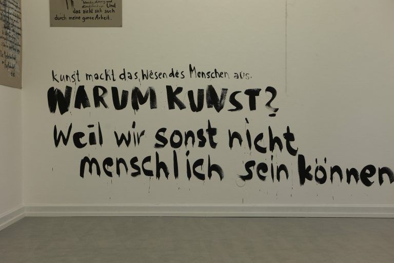Statement im Künstlerhaus. <span class="copyright">VN/Paulitsch</span>