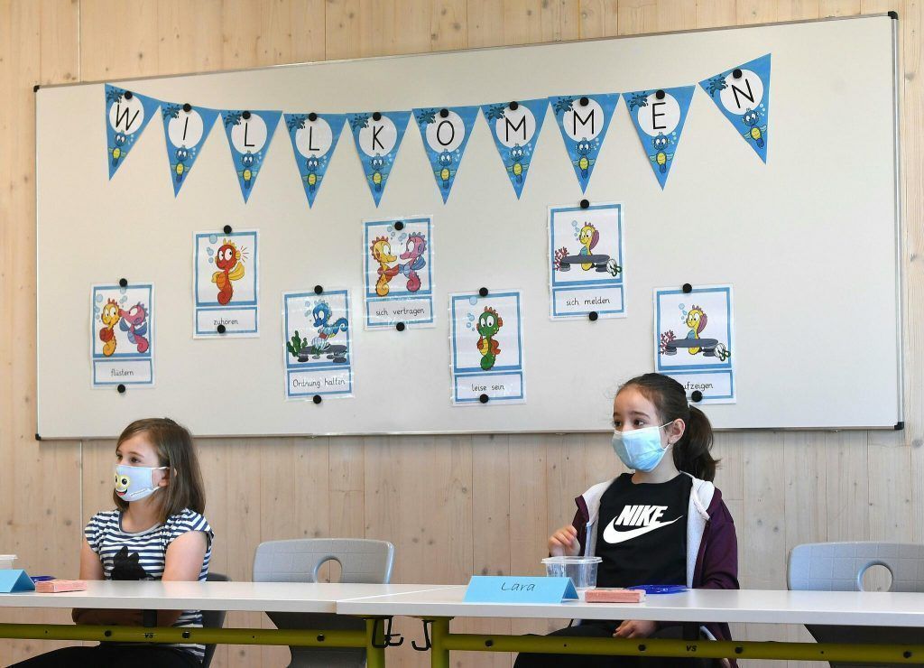 Keine Maske mehr in der Volksschule ab Mitte Februar