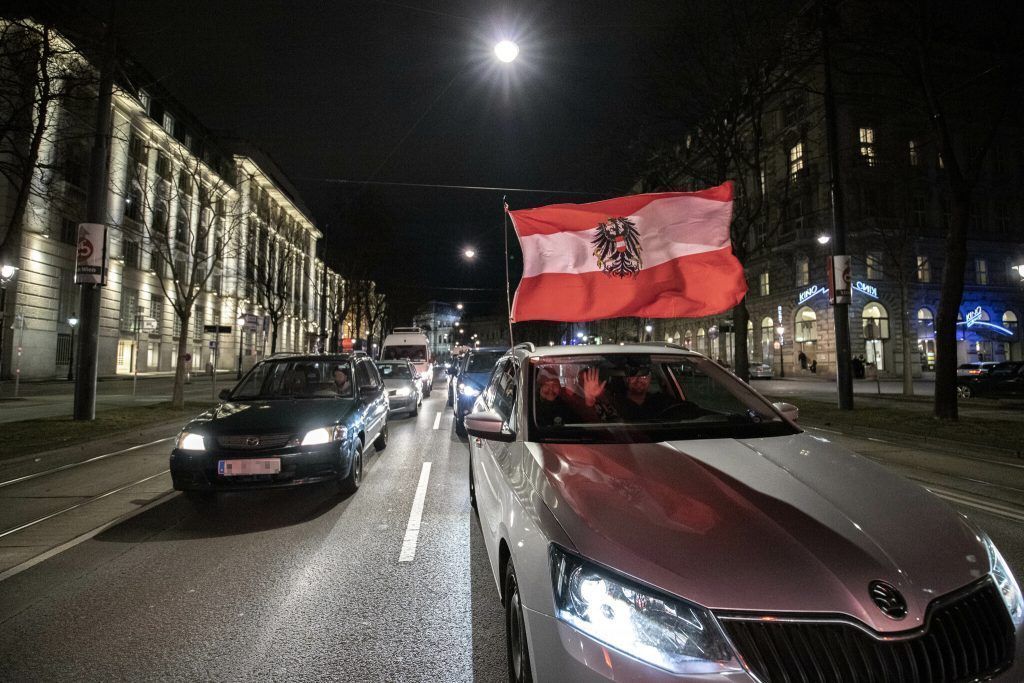 Autokorso-Teilnehmer in Wien kassierten 1600 Anzeigen