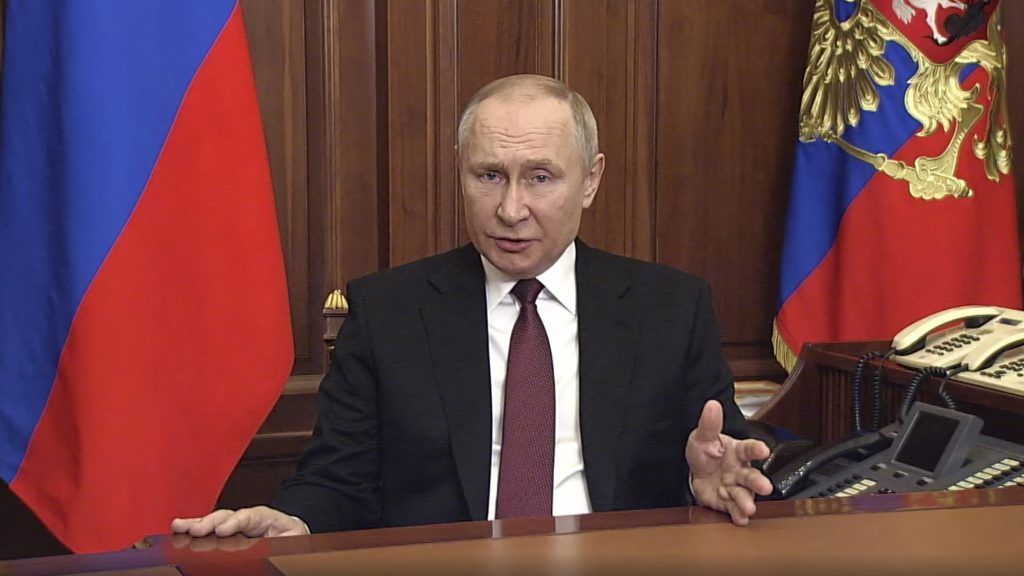 Krieg in der Ukraine: Rede des russischen Präsidenten Wladimir Putin