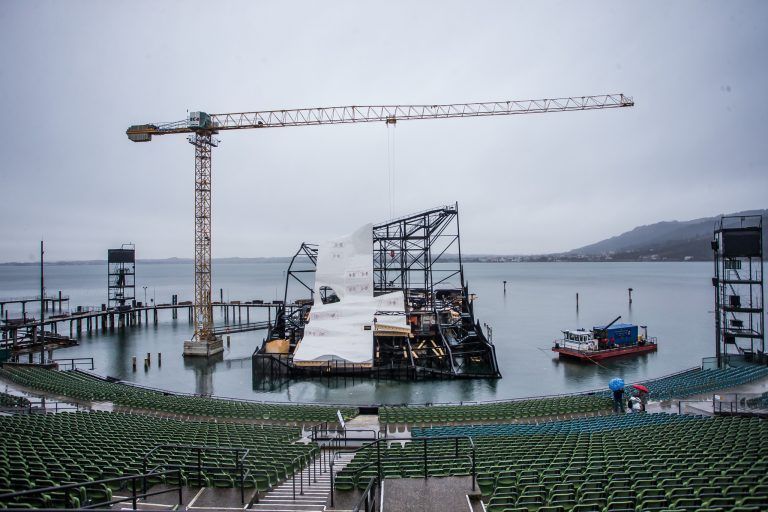 Die Premiere von „Madama Butterfly“ auf der Bregenzer Seebühne findet am 20. Juli statt.