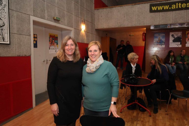 Claudia und Anita Kiechle genossen den Abend.