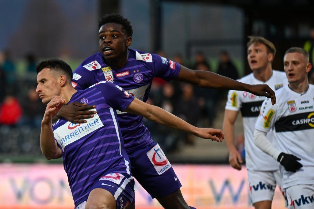Kopfloses Altach von der Austria Wien vorgeführt