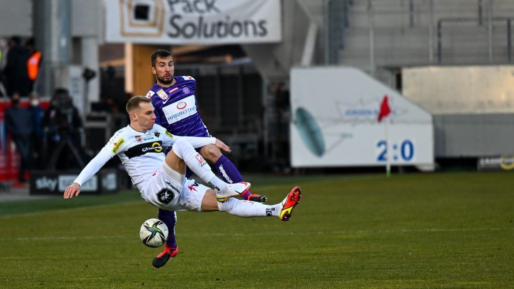Kopfloses Altach von der Austria Wien vorgeführt