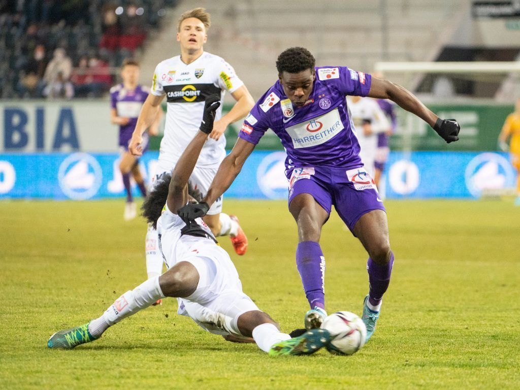 Kopfloses Altach von der Austria Wien vorgeführt