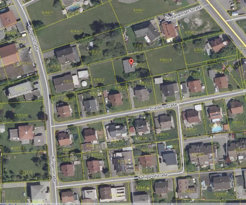 Wo in Lustenau ein Grundstück für 315.000 Euro verkauft wurde