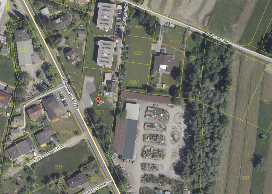 Wo in Lustenau ein Grundstück für 308.000 Euro verkauft wurde