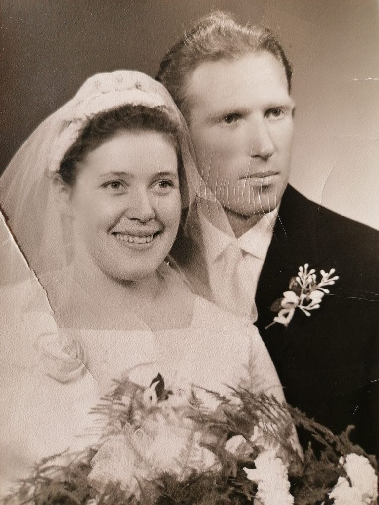 Die Hochzeit am 24. September 1960 war der Beginn einer großen Liebe. 