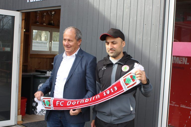 Haben gemeinsam viel vor mit den Rothosen: Hubert Domig und Muhammet Akagündüz.<span class="copyright">TK</span>