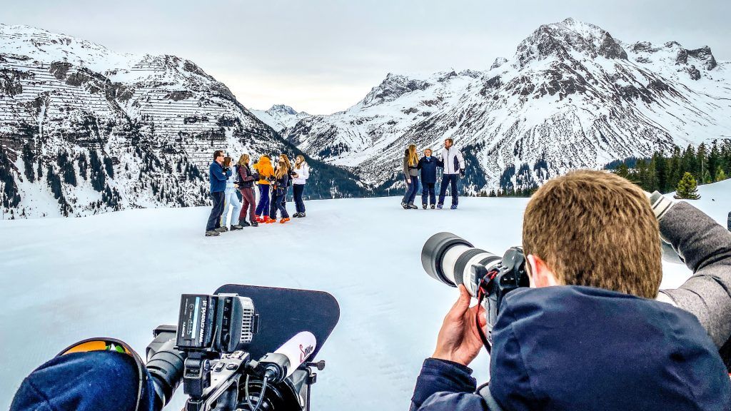 Königsfamilie sagt das Fotoshooting in Lech ab