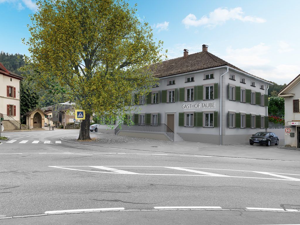Traditionsgasthaus Taube in Rankweil vor Wiedereröffnung