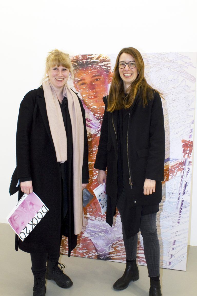 Sina Wagner (l.) und Sarah Kirsch waren bester Laune.