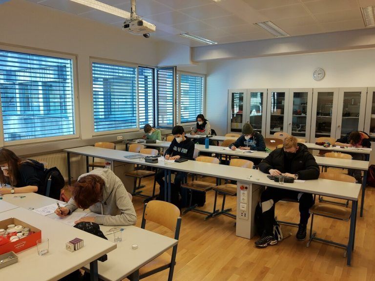 Bei den kniffeligen Aufgabenstellungen kamen wir ganz schön ins Schwitzen!GYS