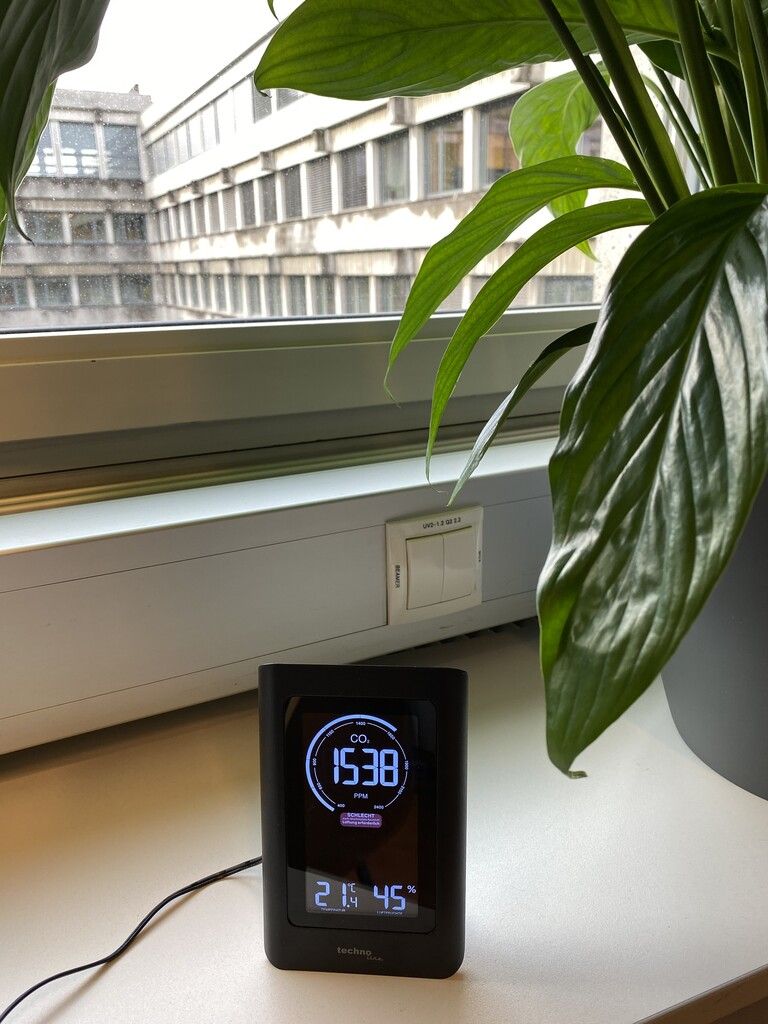 Hurra, CO2-Alarm im GYS! :)