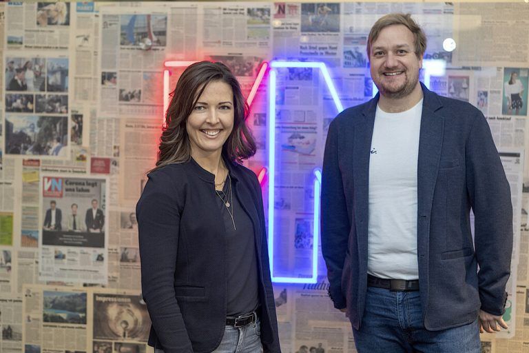 Diana Panzirsch und Wolfgang Heller leiten das Sozialunternehmen Sindbad. VN/Paulitsch