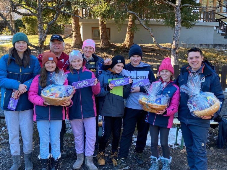 Die Bludenzer Rodlertruppe in Imst.Rodelclub sparkasse bludenz