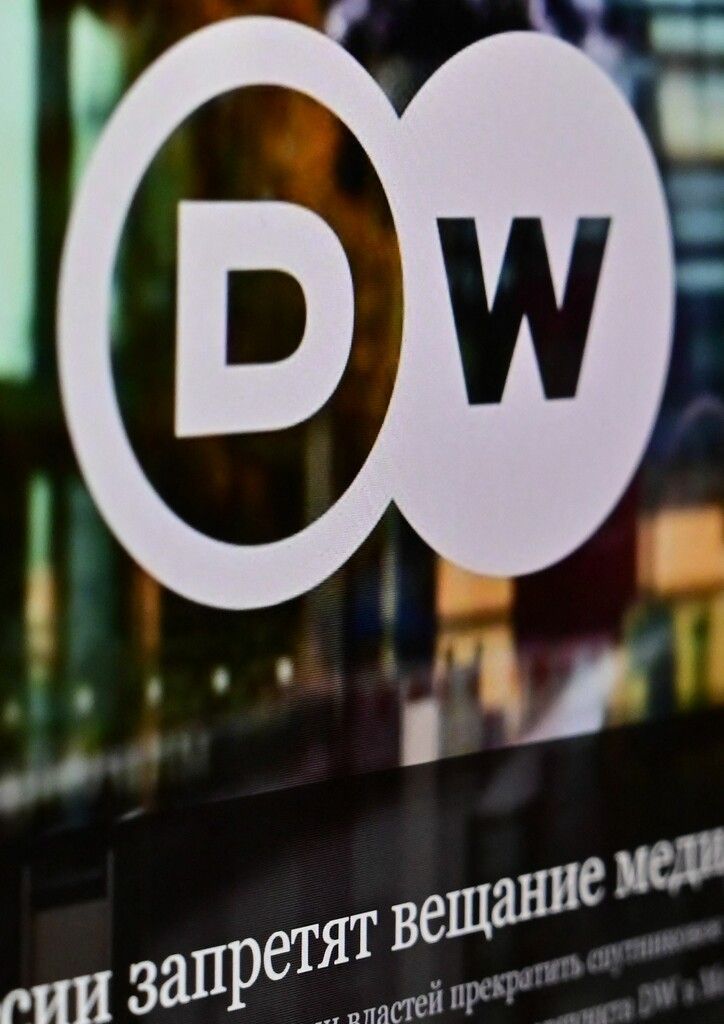 Die Deutsche Welle muss ihr Büro in Moskau schließen. AFP