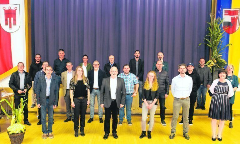 Die Gemeindevertretung von Weiler (hier bei der konstituierenden Sitzung) kommt nicht zur Ruhe. <span class="copyright">Gemeinde/Fritz</span>