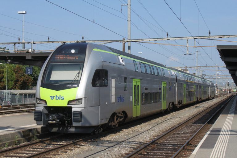 Die neuen Stadler-KISS-Züge werden im Werk St. Margrethen gebaut. WP