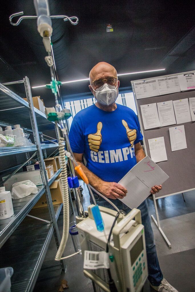 Die Infusionsambulanz im Messequartier kommt immer besser in die Gänge. »A2