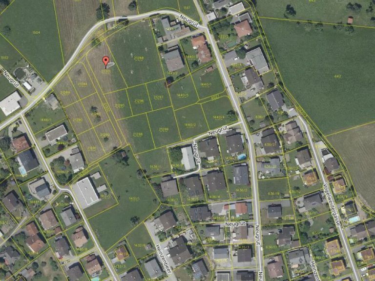 Grundstück in Dornbirn um 1,1 Millionen Euro verkauft