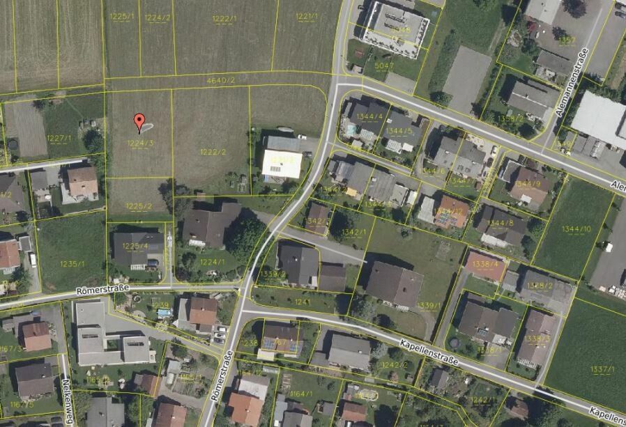 Grundstück in Höchst um 612.000 Euro verkauft