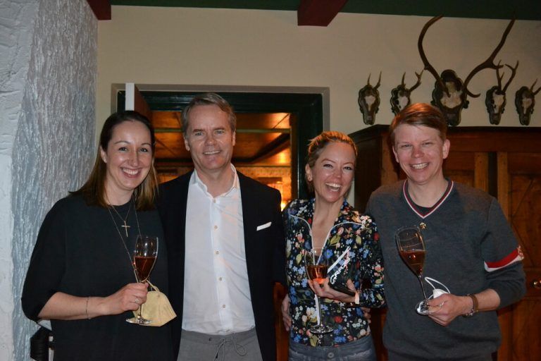 Gaby Fetz, Charly Wiener, Julia Heinz und Oliver Pretz. BI
