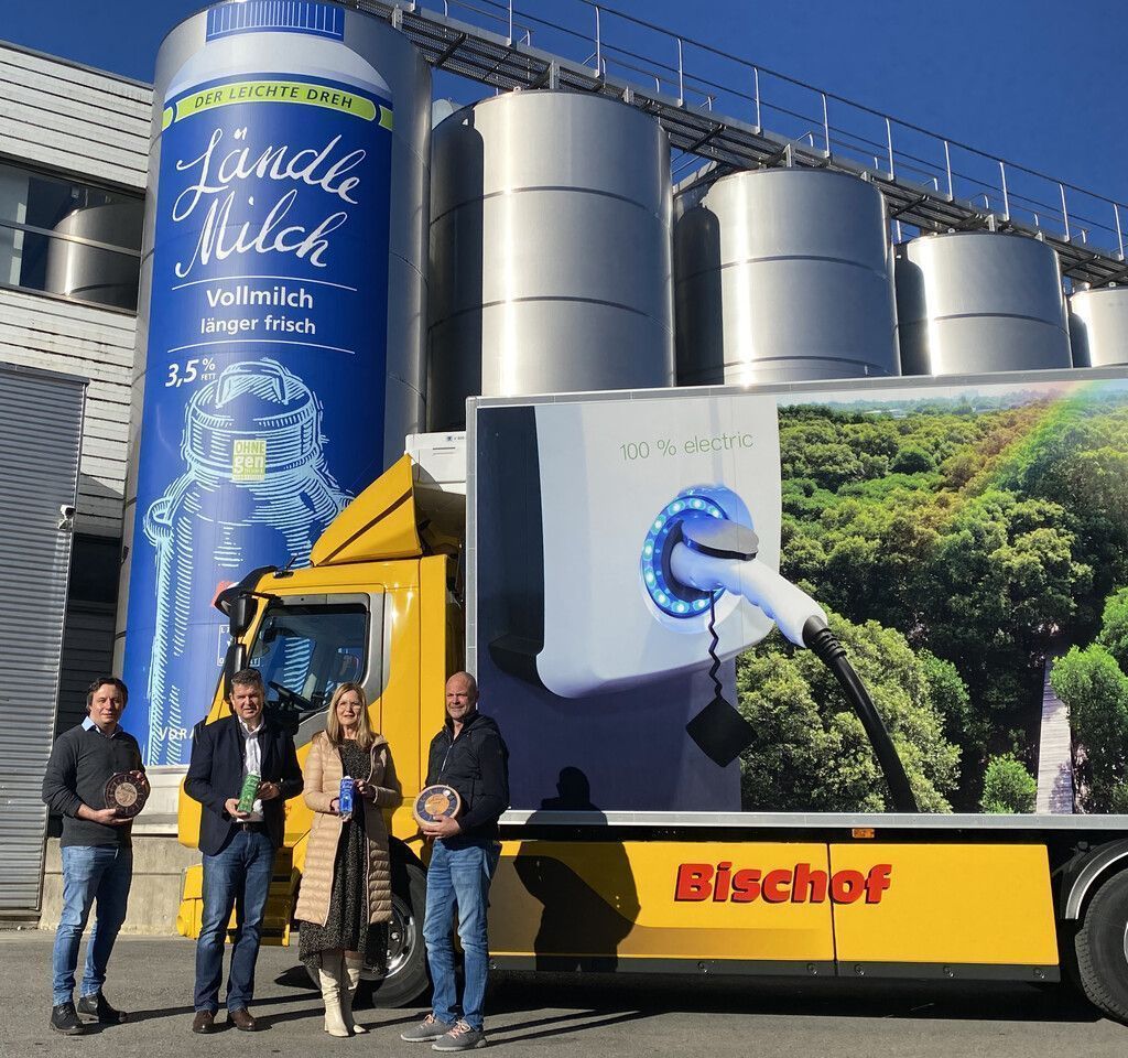 Die Ländle-Milch wird jetzt elektrisch ausgeliefert
