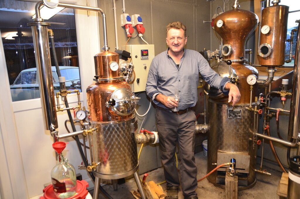 Gin auf 688 Metern  Seehöhe