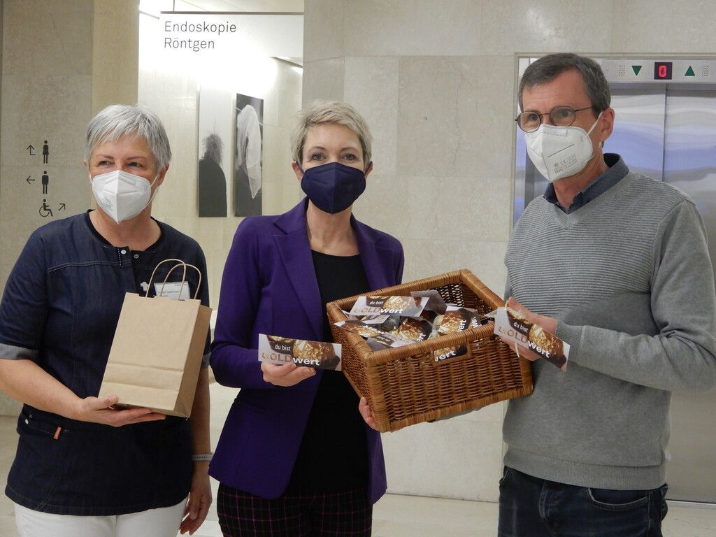 Ein goldener Gruß zum Valentinstag