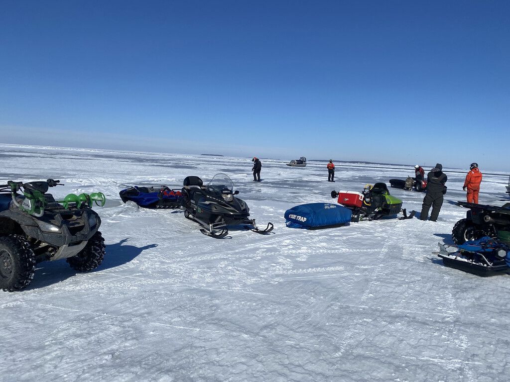 Gestrandet auf einer Eisscholle: 18 Menschen in USA gerettet