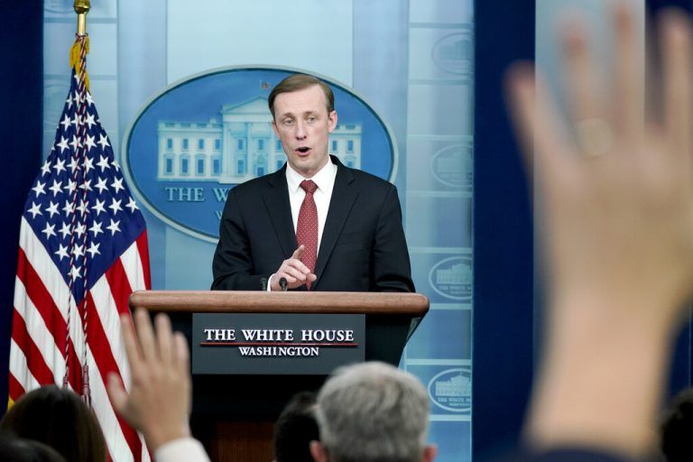 US-SicherheitsberaterJake Sullivan erklärte am Freitag, dass eine Invasion während der Olympischen Spiele beginnen könnte. AP