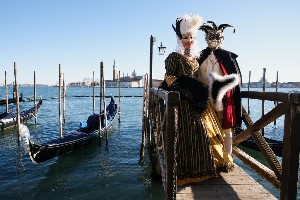 Reduziertes Programm beim Karneval in Venedig