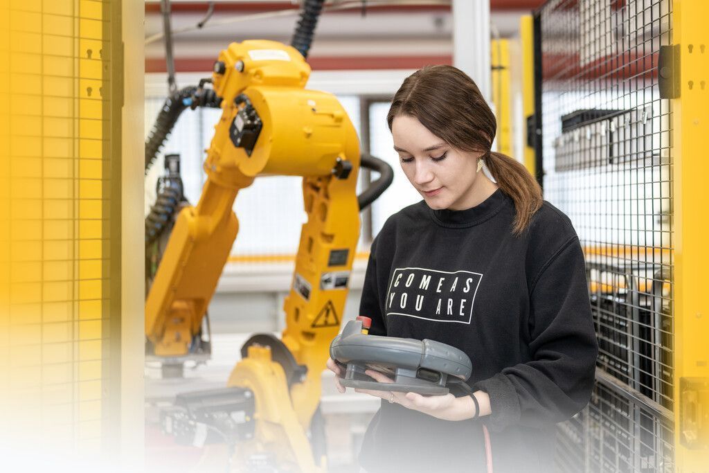 Robotik als spannendes Berufsfeld gewählt