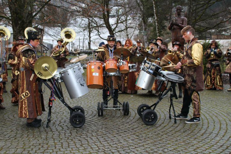 Die Guggamusig Schneggahüsler treffen sich ein bis zwei Mal in der Woche, um zu proben. <span class="copyright">HE</span>
