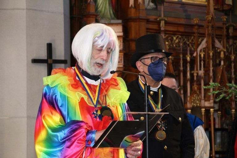 Faschingsgottesdienst mit Pfarrer Norman Buschauer. <span class="copyright">HE</span>