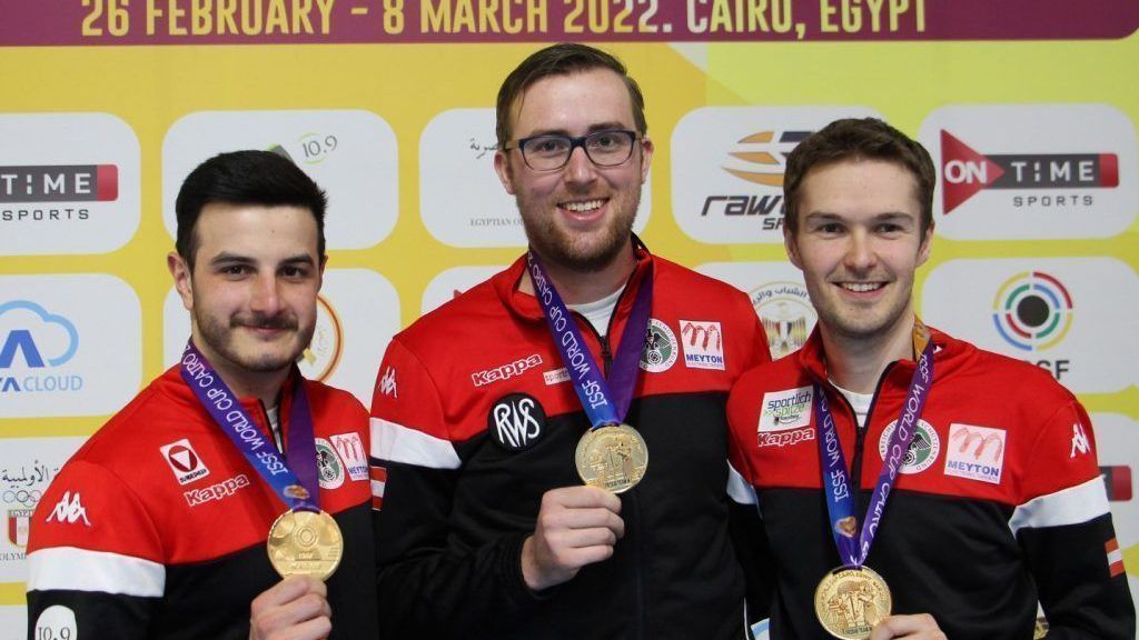 Sportschütze Mathis komplettiert mit Gold seinen Medaillensatz im Weltcup