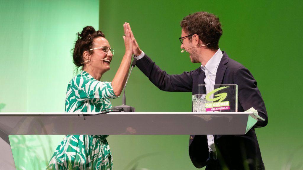 Schwarz-grüne-Koalition setzt Arbeit fort: &#8220;Die Chemie stimmt&#8221;
