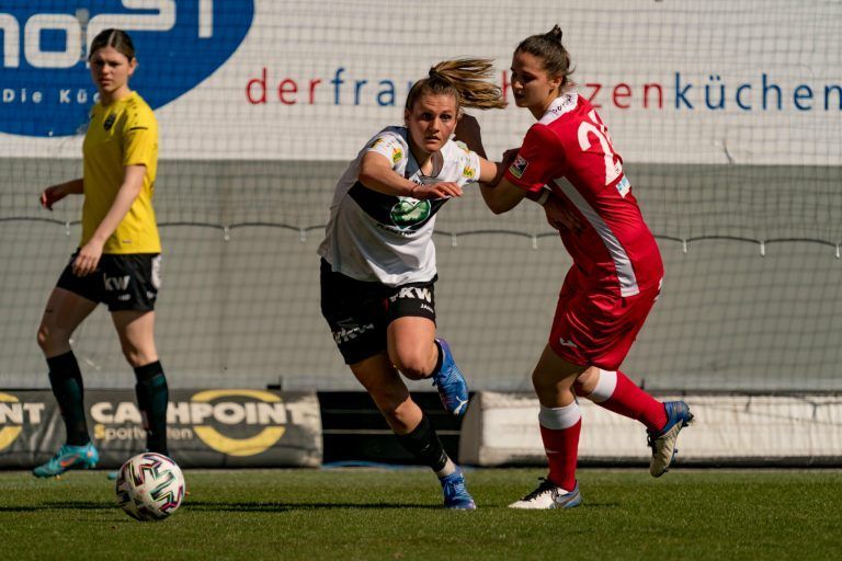 Viktoria Pinther lieferte eine starke Partie, scheiterte aber an Aluminium.