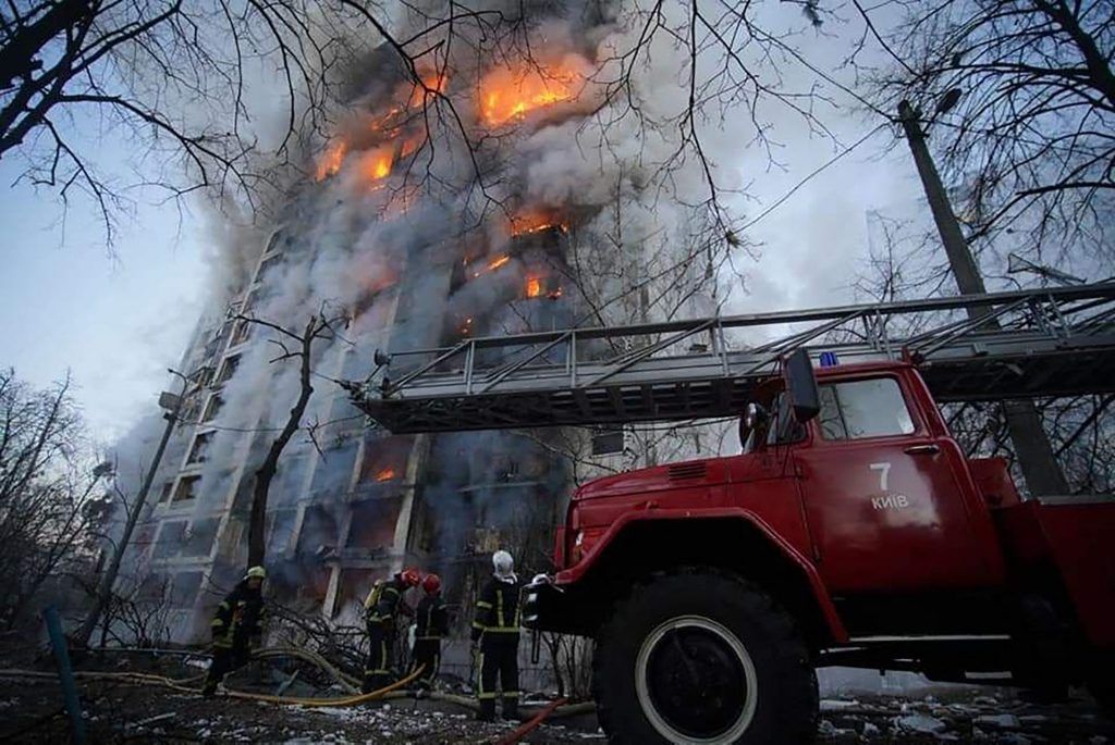 Kämpfe in Ukraine gehen weiter &#8211; Mehrere Explosionen in Kiew