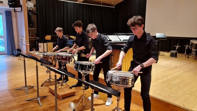 Das Ensemble Drum-Experience wird am Bundeswettbewerb teilnehmen. <span class="copyright">Schmid</span>