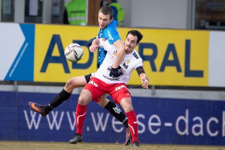 FCD-Kapitän Aaron Kircher fehlt aufgrund eines Innenbandrisses im Knie für einige Wochen.<span class="copyright">gep</span><span class="copyright">a</span>