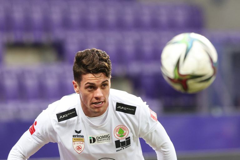 Dornbirns Verteidiger Matheus Favali soll gegen den SV Horn dafür sorgen, dass keine Gegentore fallen.<span class="copyright">gepa</span>